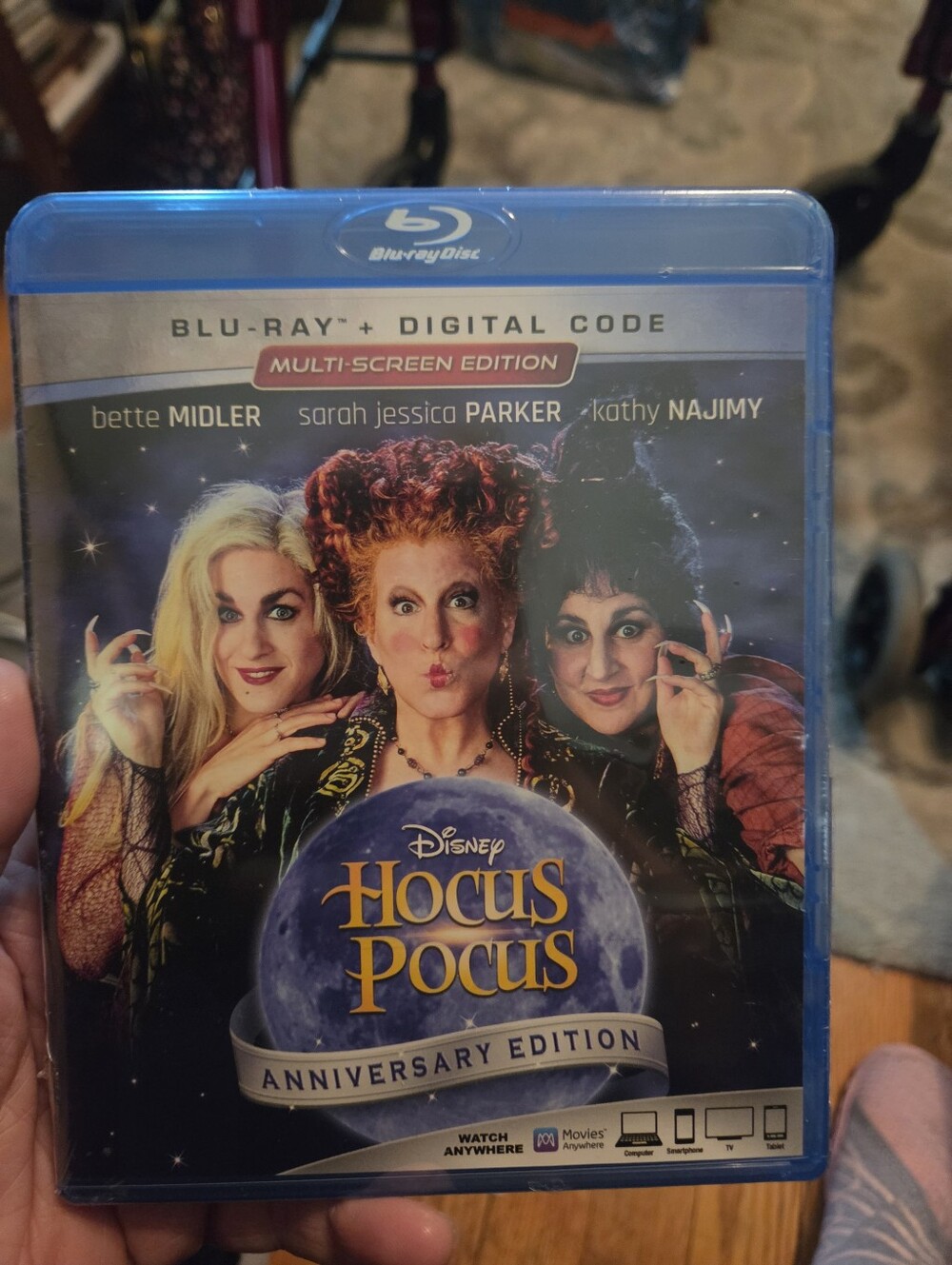 Disney Hocus Pocus Anniversary Edition Blu-ray - Blue